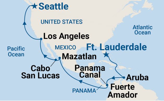Star Princess Panama Canal Cruise